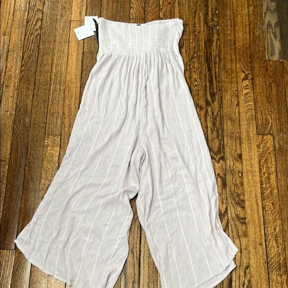 O'Neill Hadley Strapless Jumpsuit with Ruched Sweetheart Neckline NWT - Picture 10 of 11